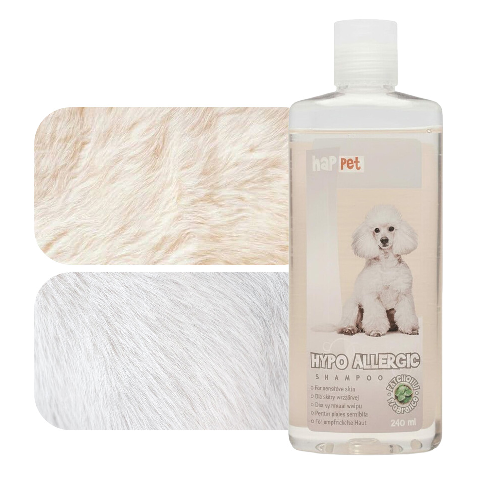 Happet Szampon Hipoalergiczny dla Psów 240ml Wrażliwa Skóra